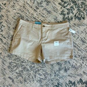 Old Navy Khaki Shorts- NWT